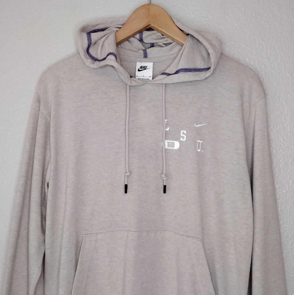 NWT Nike Women's Neutral Loose Fit Pullover Long Sleeve Athletic Hoodie Sz S - Picture 3 of 14